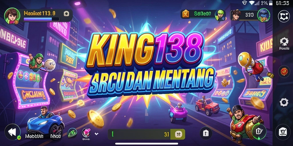 Tampilan gameplay KING138 yang memikat dan penuh aksi seru.