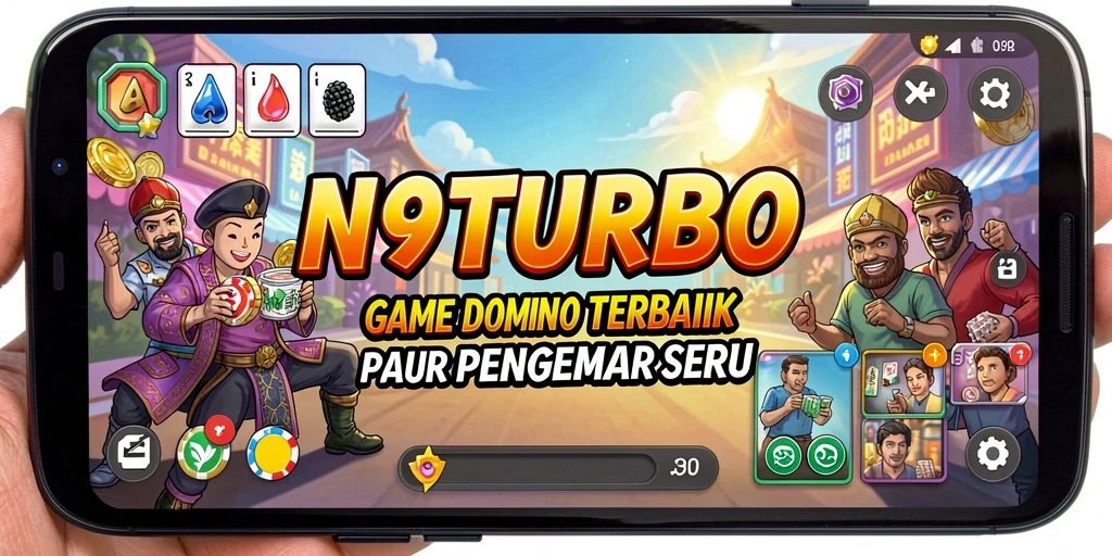 Tampilan gameplay N9TURBO yang menarik dan interaktif.