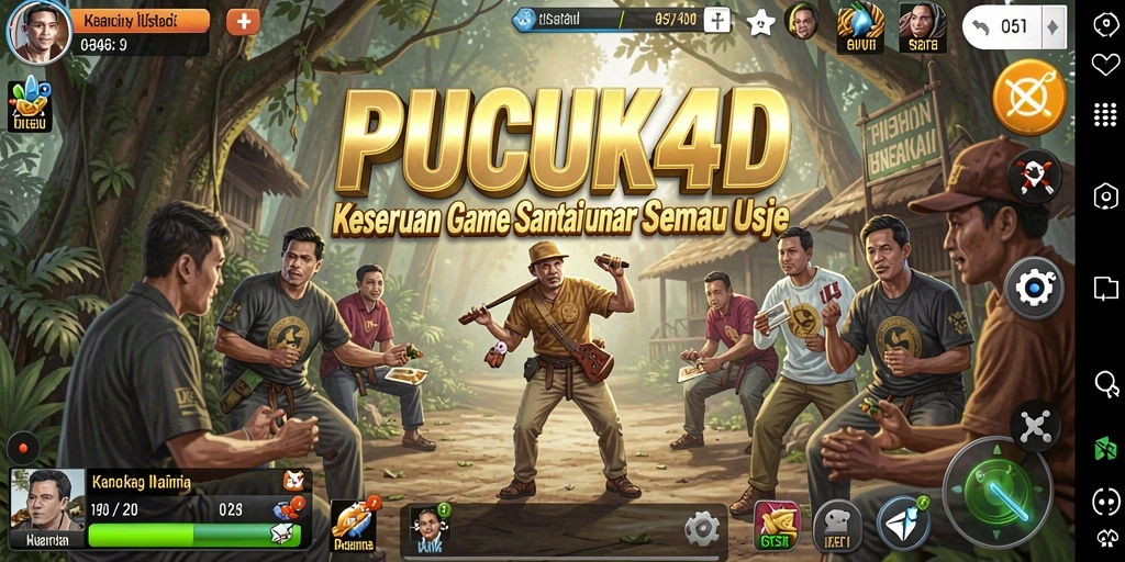 Tampilan seru gameplay PUCUK4D yang menghibur.